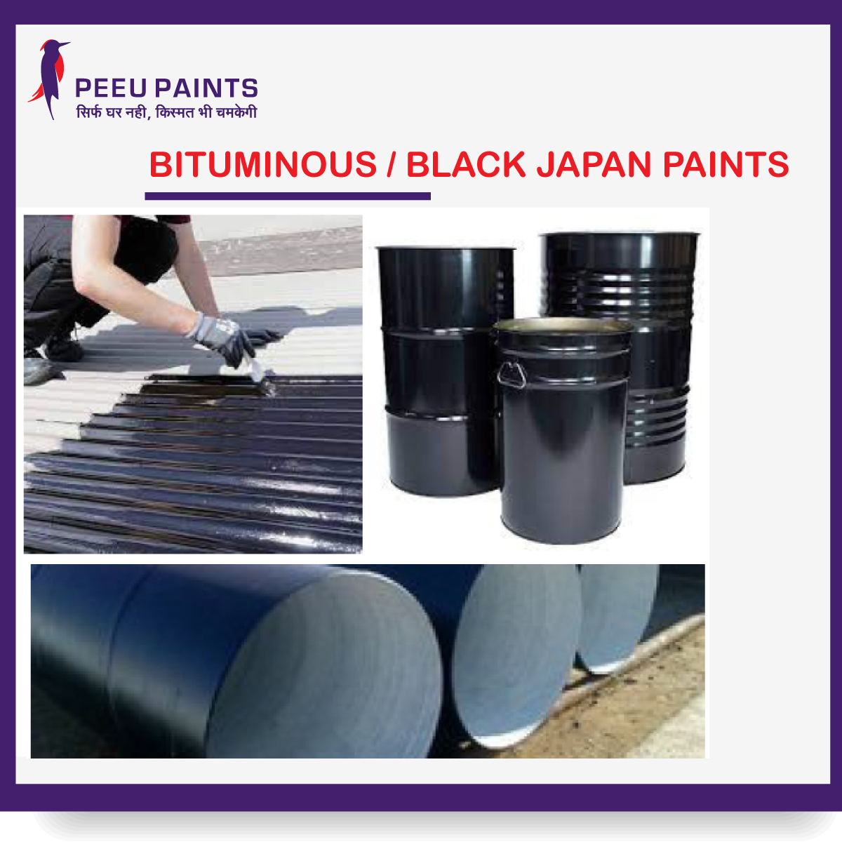 BITUMINOUS PAINTS - BLACK JAPAN